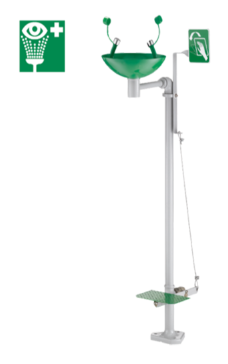 Safety showers and eyewash stations