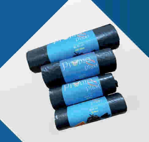 Poubelles en rouleau