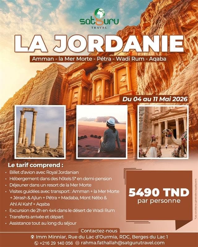 Travel to Jordan